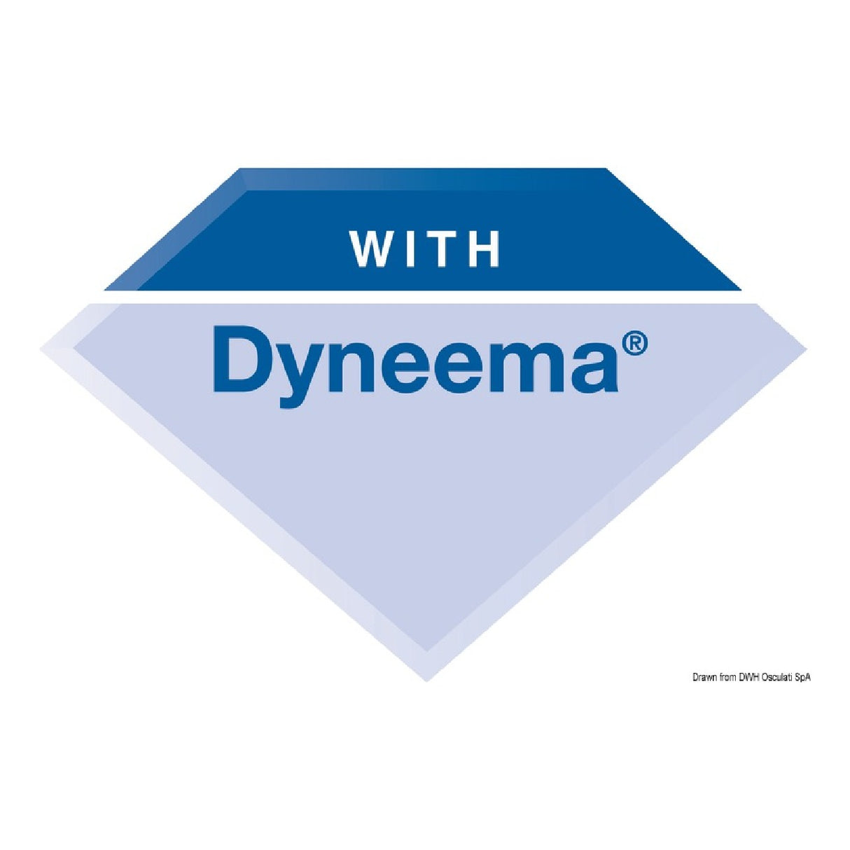 Osculati Doppia treccia per scotte Dyneema gialla 06.461.02