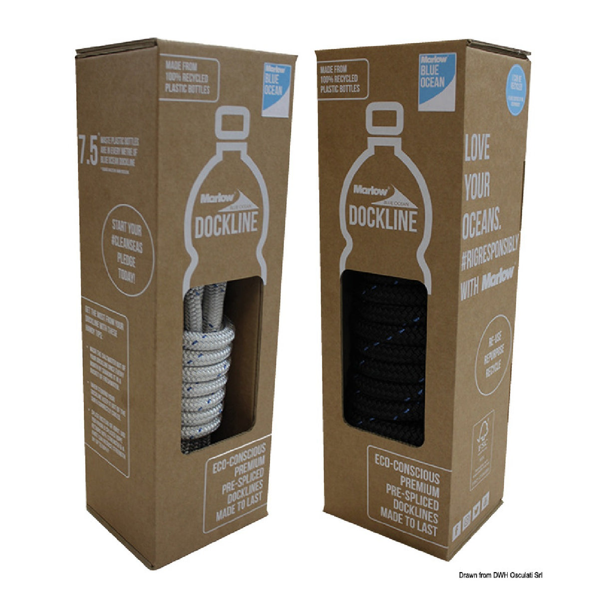 Marlow-Festmacherleine – Blue Ocean