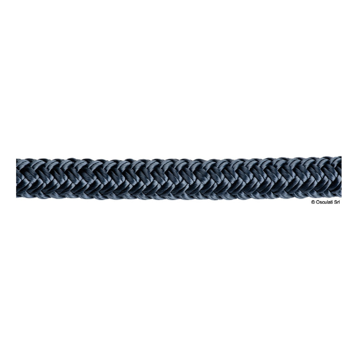Osculati Doble trenza 16/24 husos con diámetro 5-16 mm/18-24 mm poliéster Azul 06.468.05