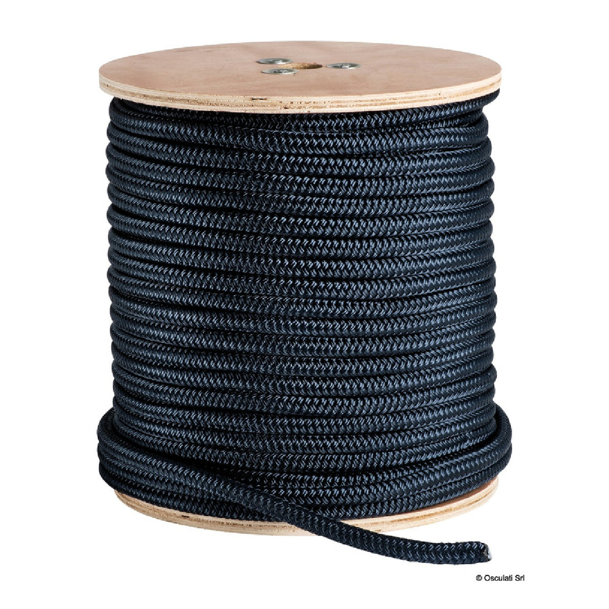 Osculati Doble trenza 16/24 husos con diámetro 5-16 mm/18-24 mm poliéster Azul 06.468.05