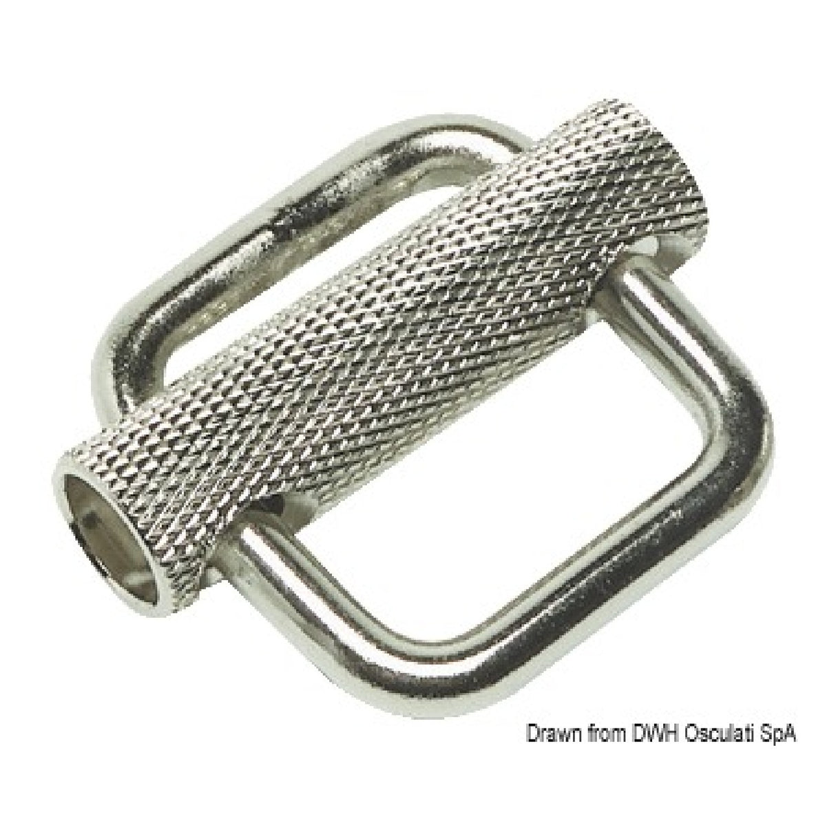 Hebilla de acero inoxidable Osculati 06.709.25