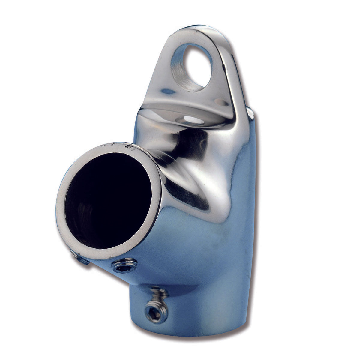 Trem T-Winkel, geneigt um 60°, mit AISI 316 Kabelanschluss, Durchmesser 22 mm