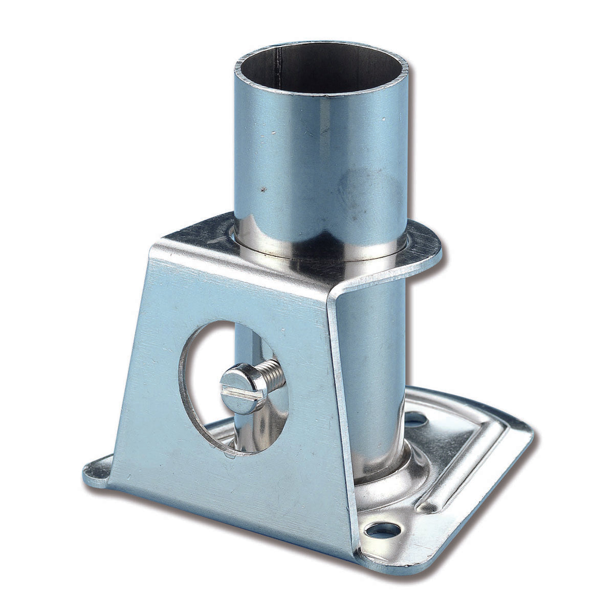 Base Trem para montantes en acero inoxidable Aisi 316 d. 25 mm