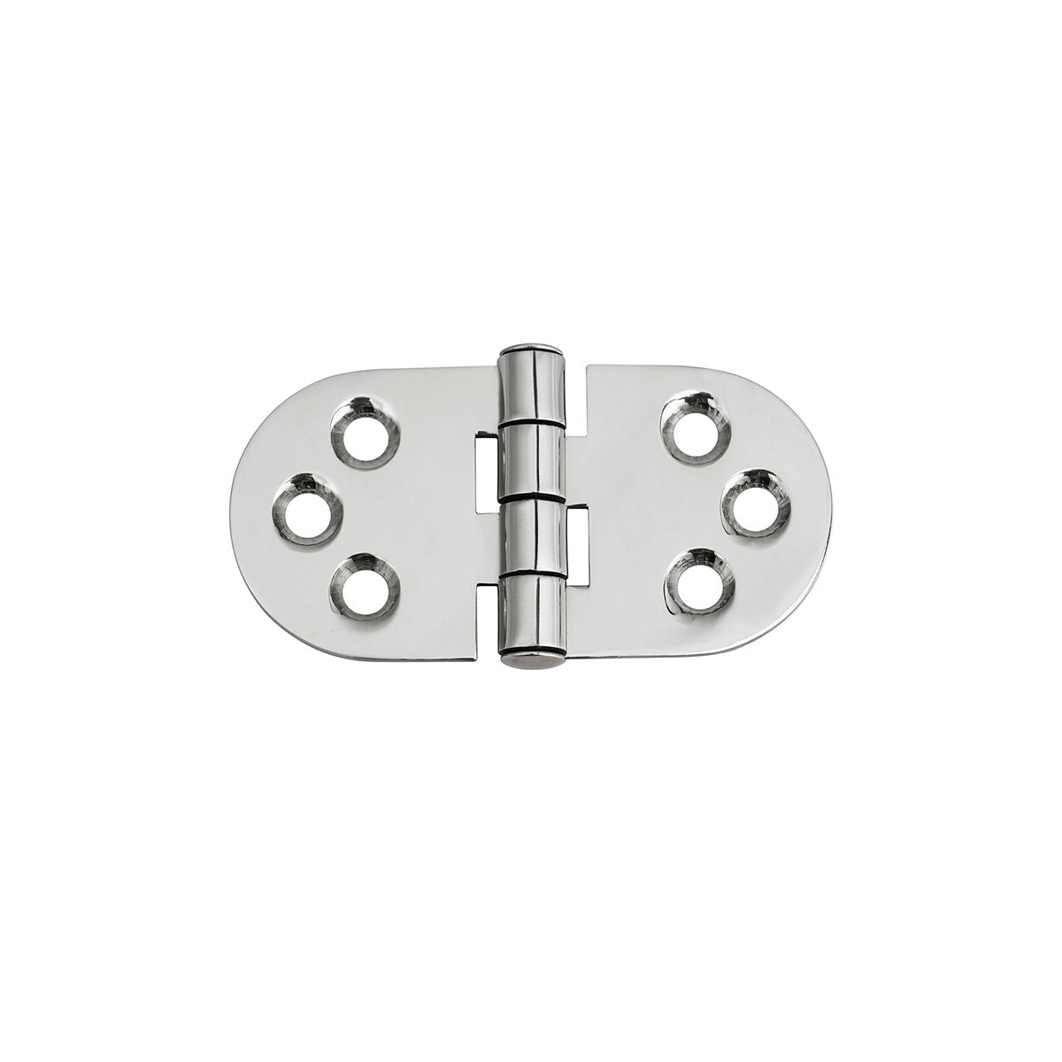 Bisagra Trem de acero inoxidable con pasador central de 76 x 40 mm