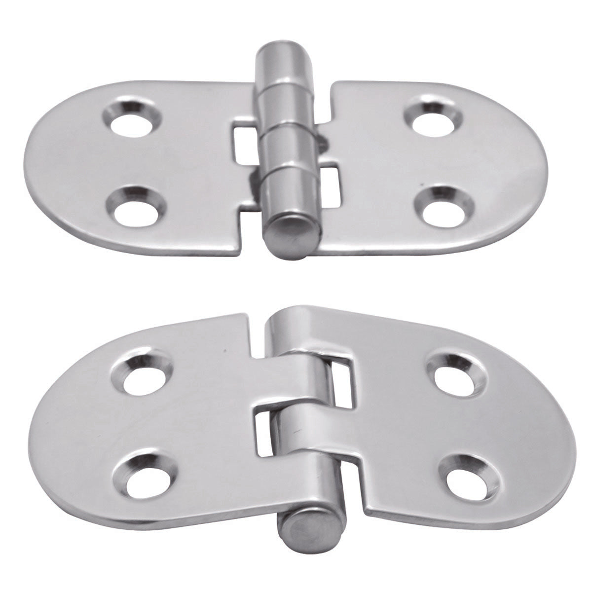 Bisagra de acero inoxidable Trem Peso del paquete 0,318 kg Modelo recto 6 piezas