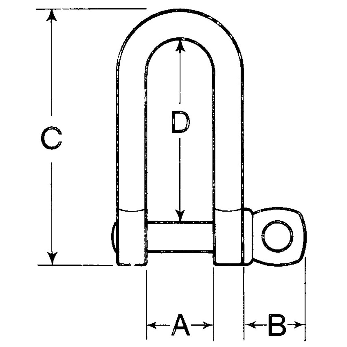 Trem Grillo long model in Aisi 316 stainless steel
