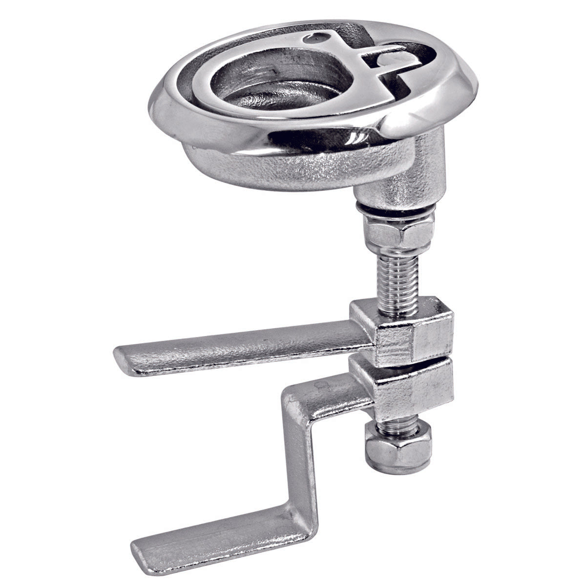 Trem Türheber und -verriegelung aus Edelstahl AISI 316, Durchmesser 60 mm