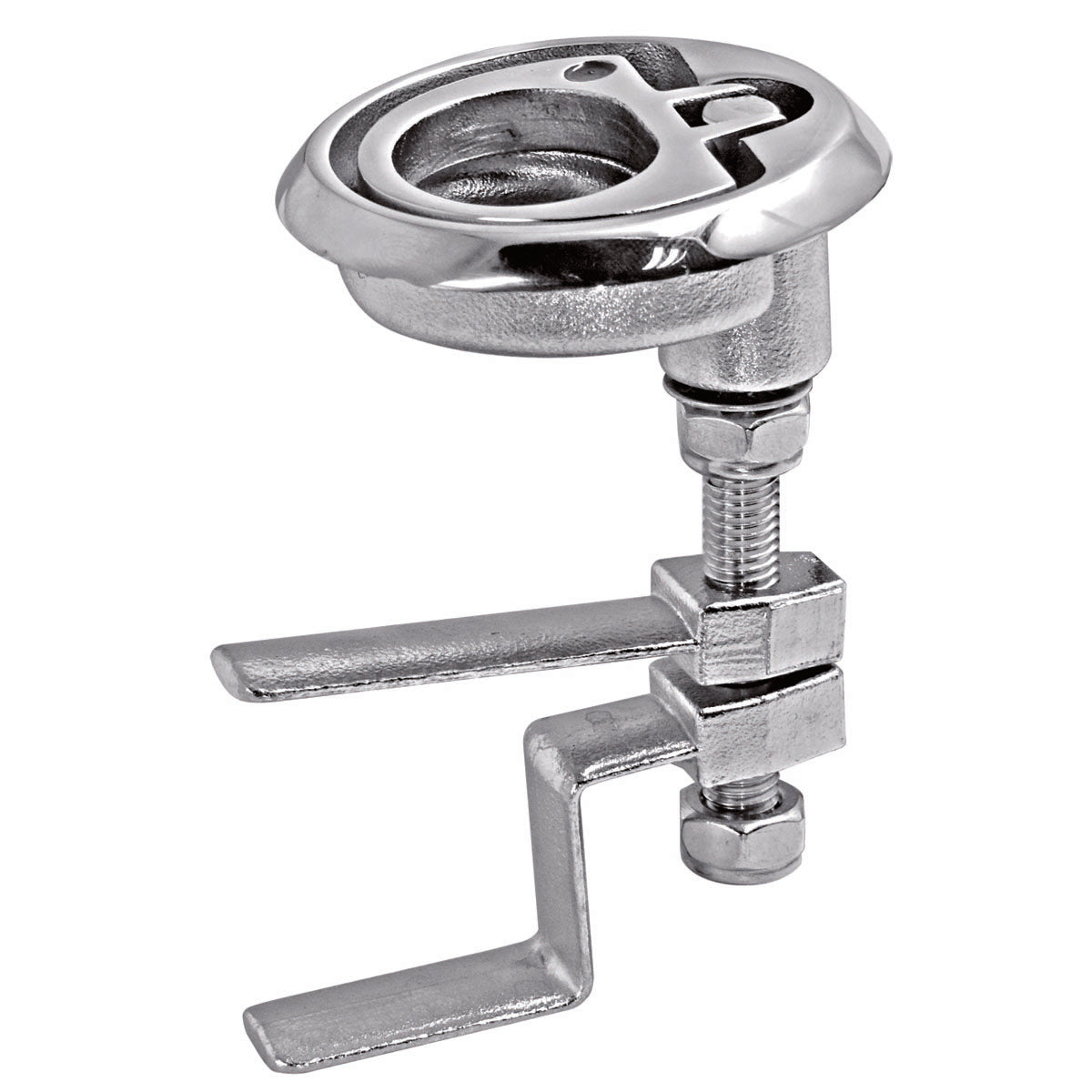 Trem Türheber und -verriegelung aus Edelstahl AISI 316, Durchmesser 60 mm