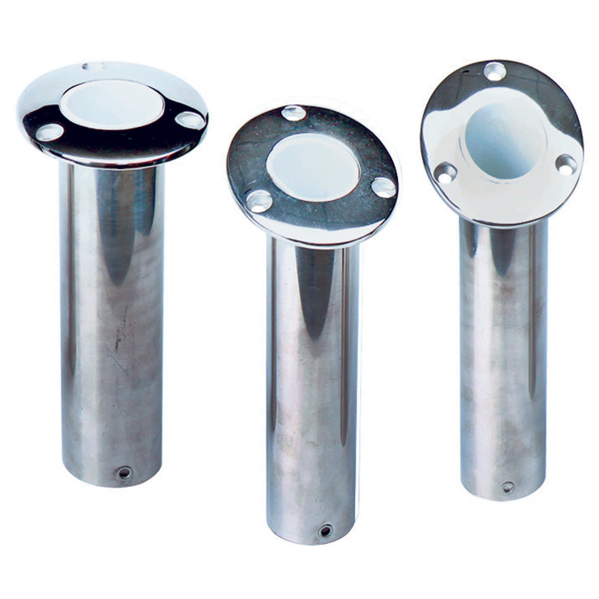 Trem Rod Holder with White Bushing 30 Degree Angle