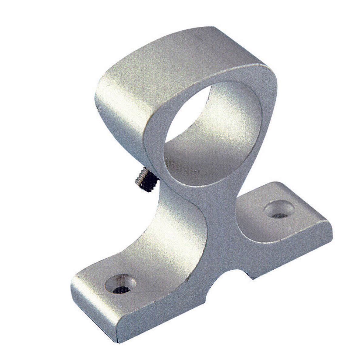 Trem Aluminiumsockel für Handlauf- und Haltegriffbohrung 25 mm