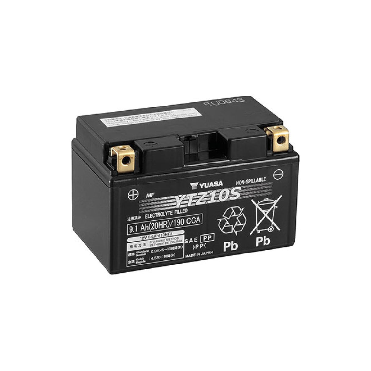 Yuasa YTZ10S Batteria moto precaricata sigillata