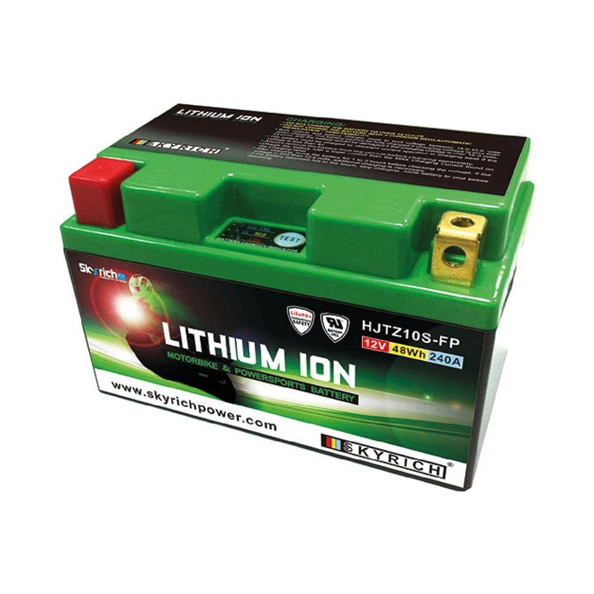 SKYRICH HJTZ10S-FP-I 12 Volt Lithium Battery