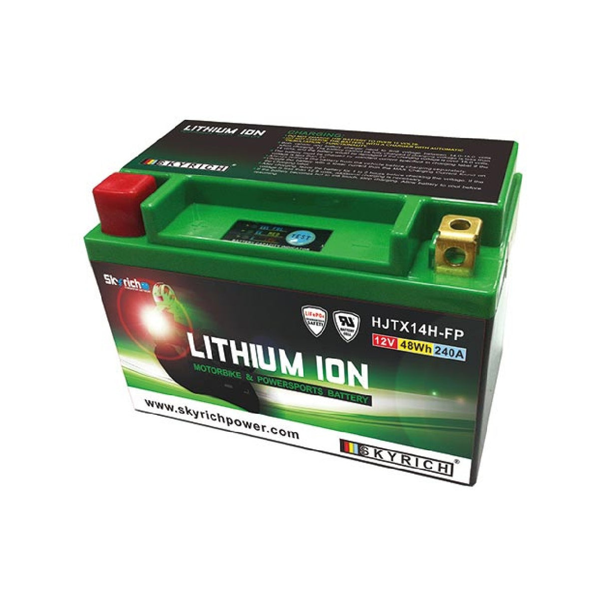 BaterÃa de litio de 12 voltios SKYRICH HJTX14H-FP-SI