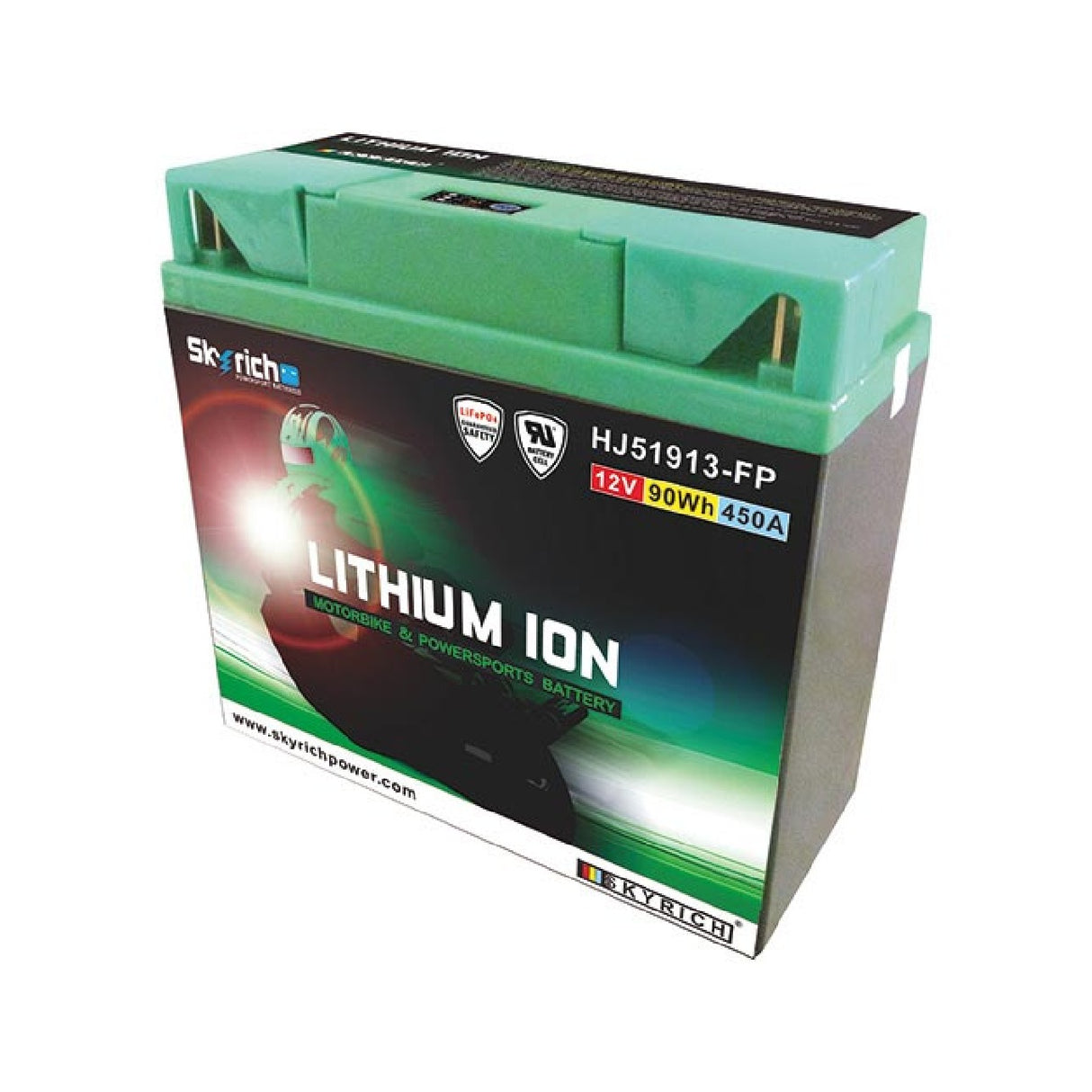 Batería de litio SKYRICH HJ51913-FP de 12 voltios