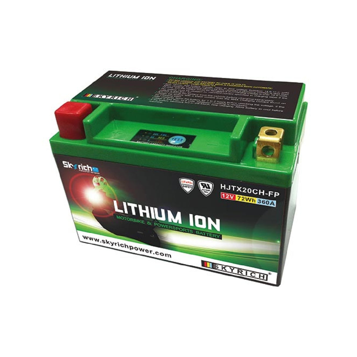 Batería de litio SKYRICH HJTX20CH-FP de 12 voltios