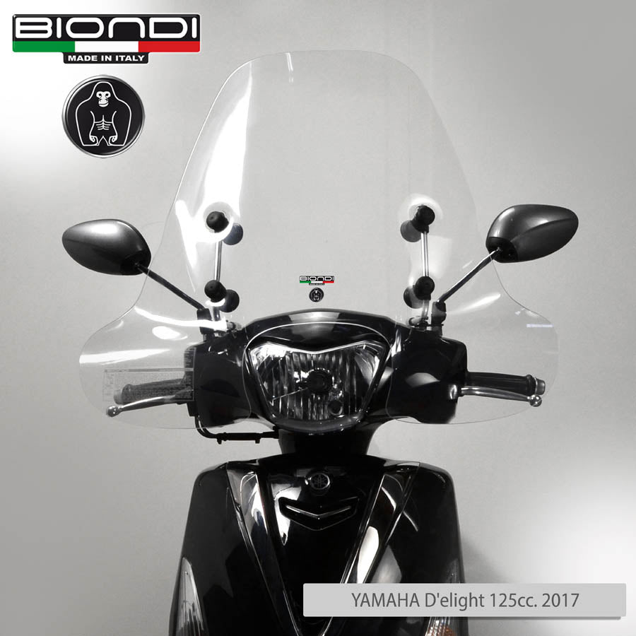 Biondi Club Parabrezza Scooter Trasparente 61x70 cm - MPN 8061136