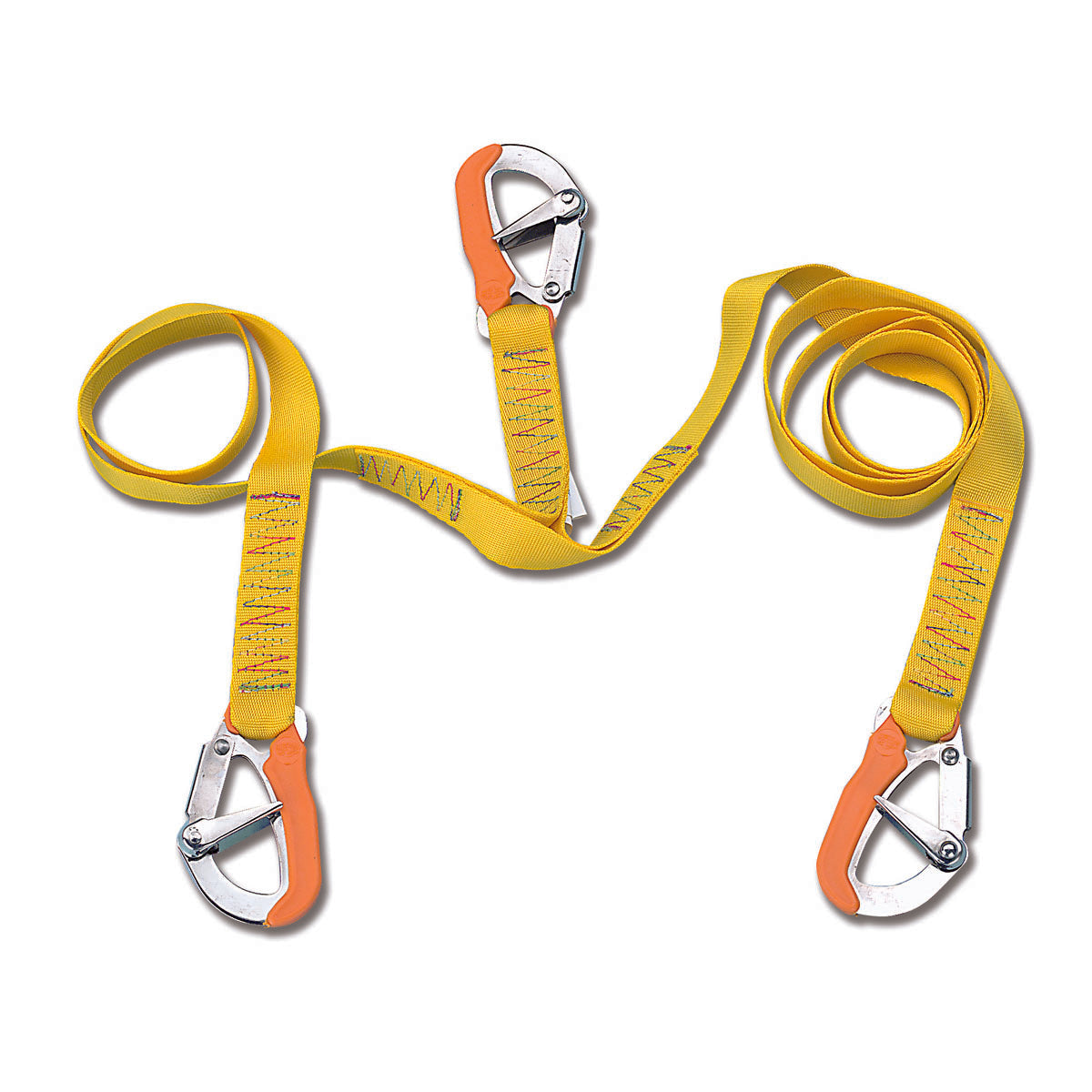 Trem Static Sicherheitsgurt mit Nabelschnur + 3 Karabiner 2 m.