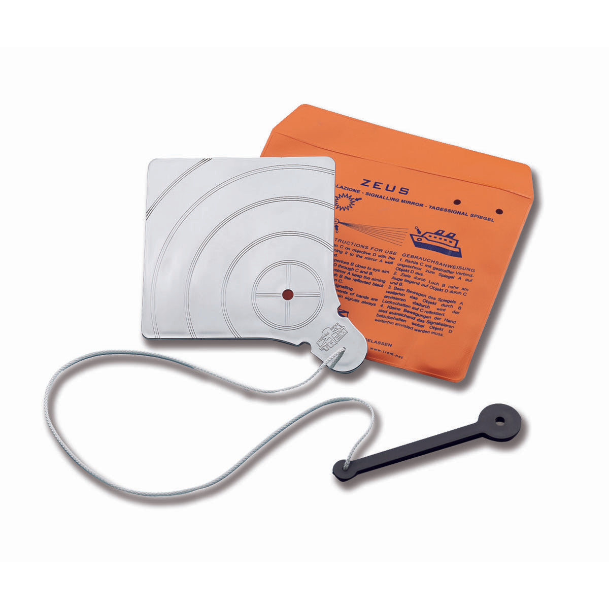 Trem Signal Mirror Approved Heliograph Dimensions mm 100 x 100