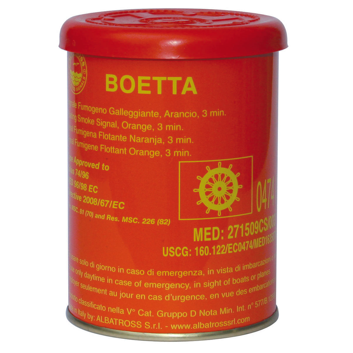 Trem Boetta fumogena galleggiante