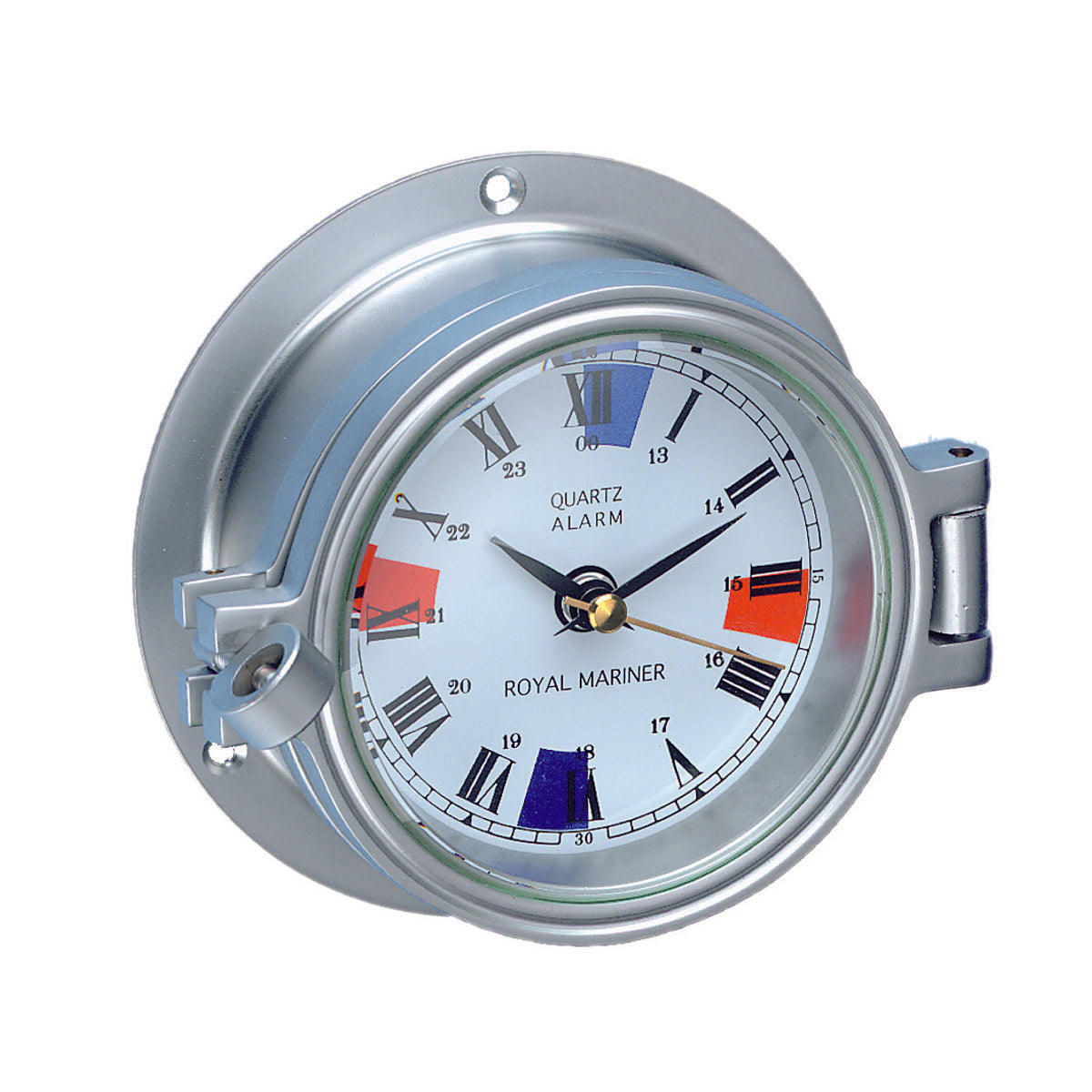 Trem Clock with radio silence periods Silver model Silver model