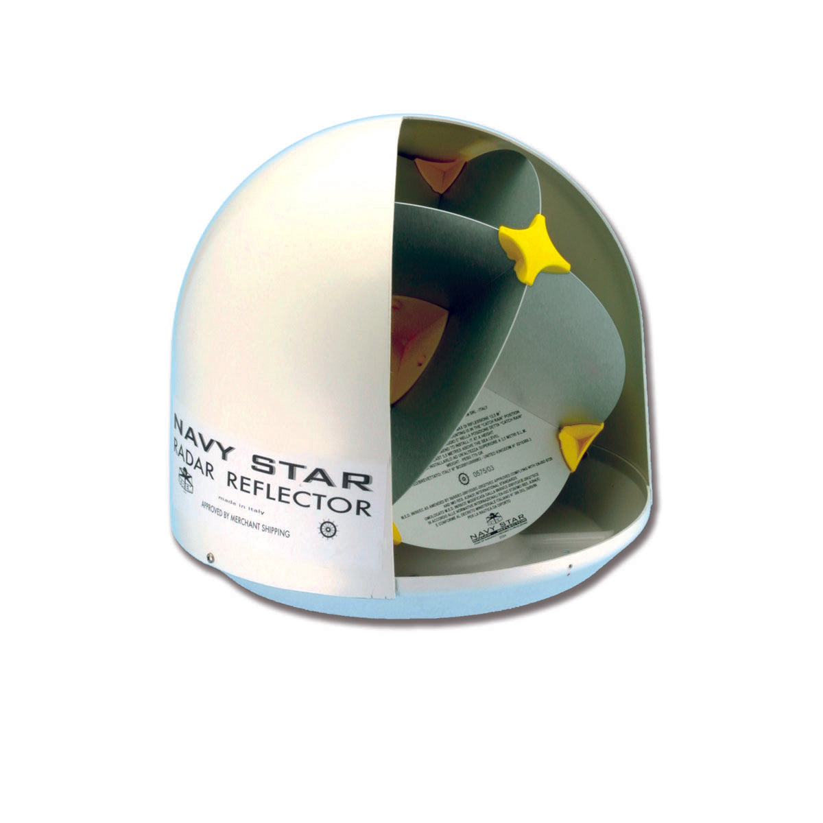 Reflector de radar Trem completo con contenedor de cúpula