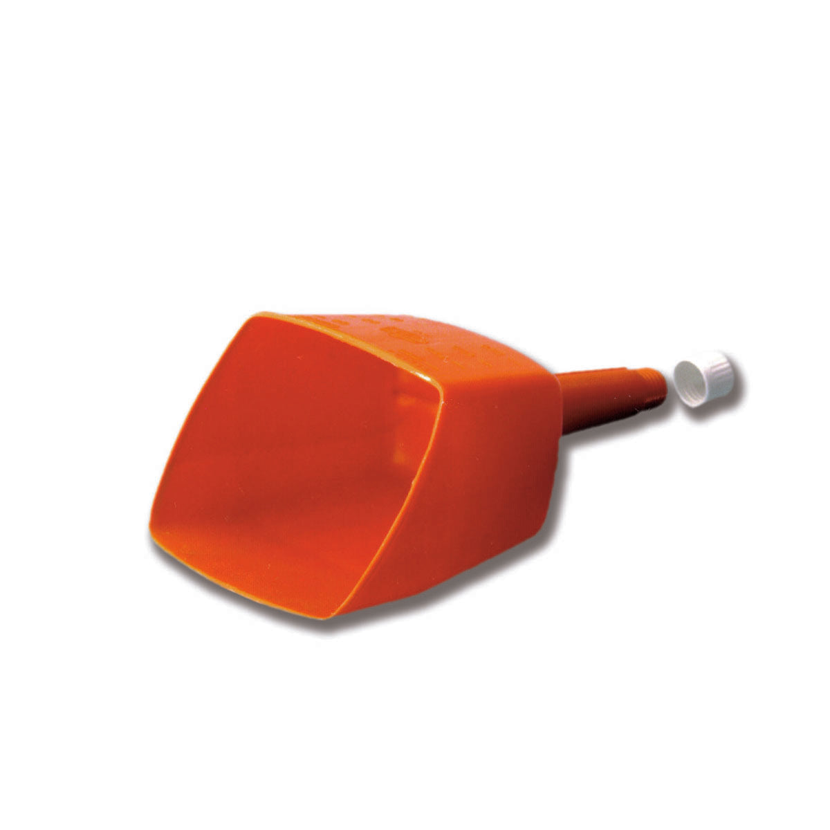 Embudo con dosificador de aceite modelo Trem Sassola mm 280 Color naranja
