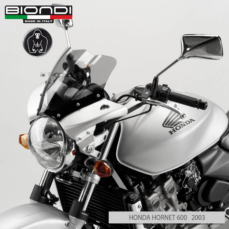 Biondi Metal Dark Cupolino Alluminio Anodizzato Grezzo con Attacco Standard