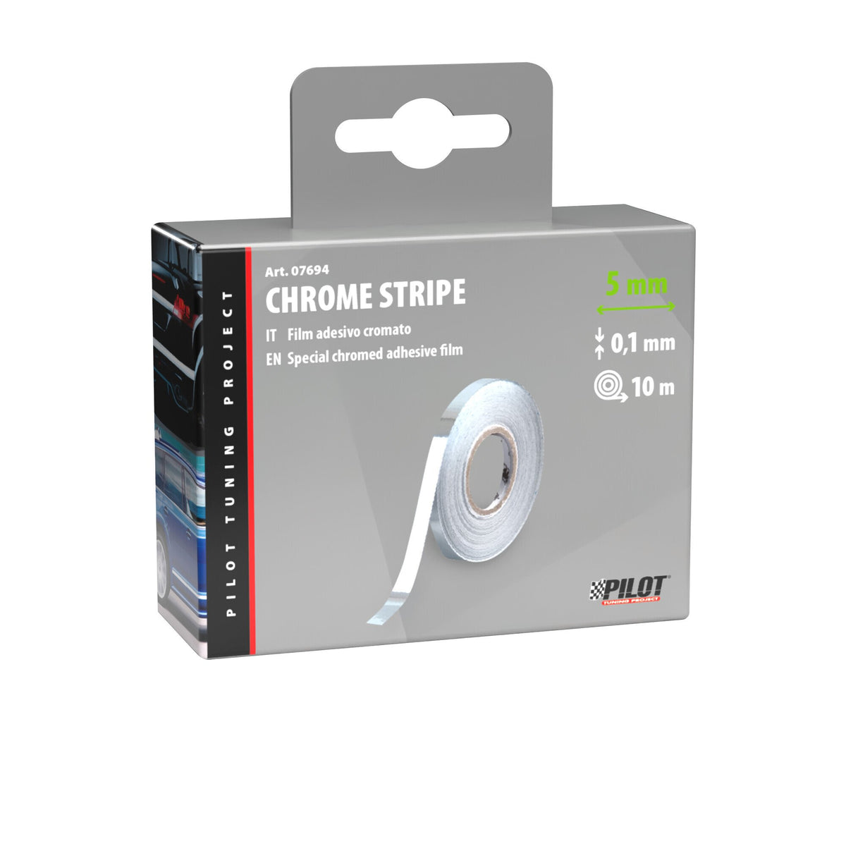 Pilot Maniac-Chrome Stripe - 10 m - 5 mm