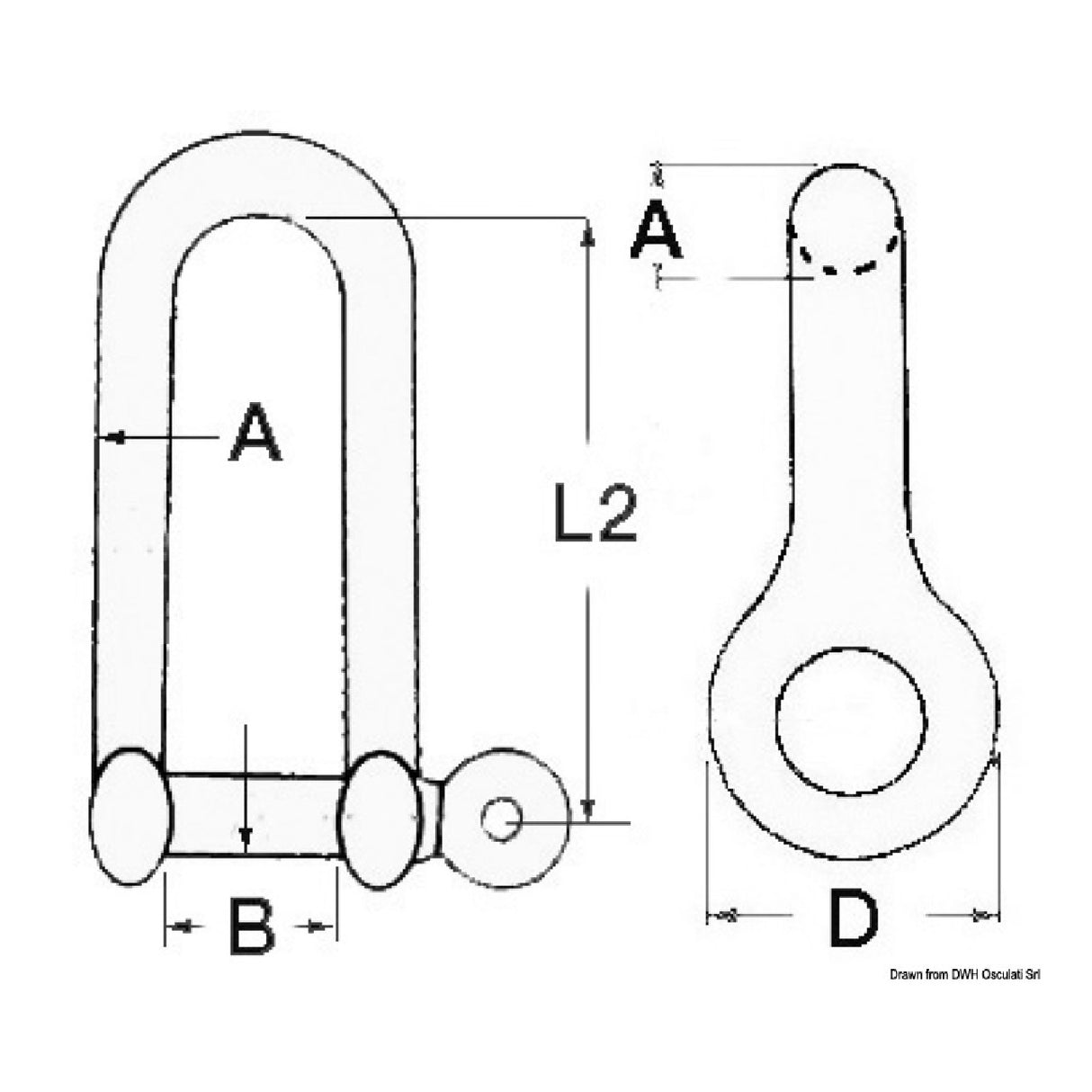 Osculati Grillo superlungo 08.323.04