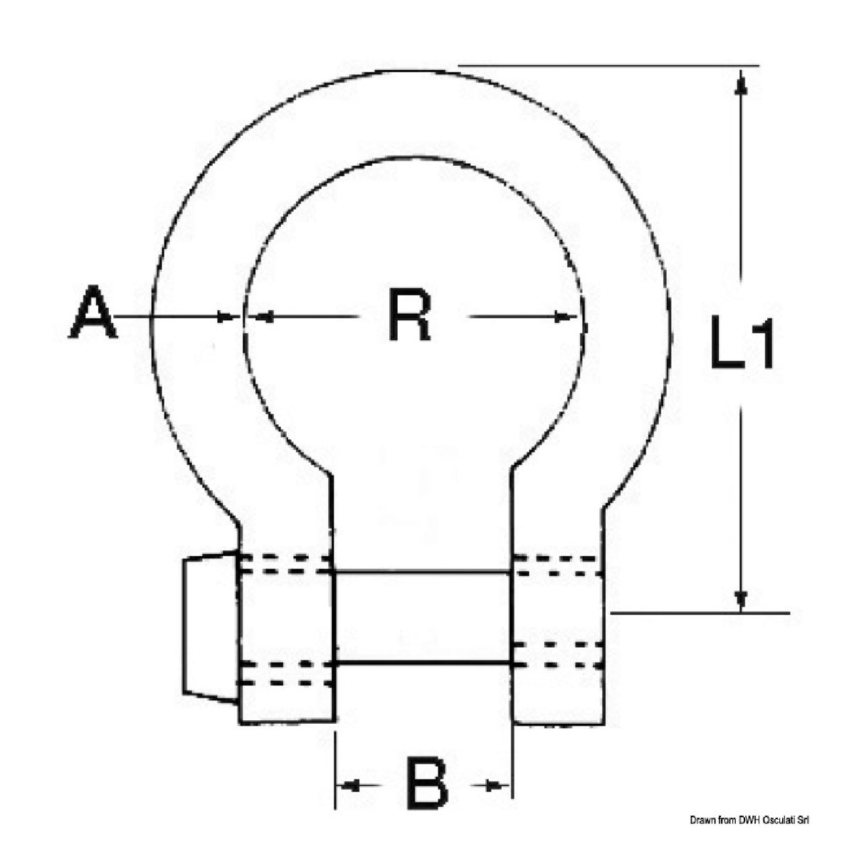 Osculati Grillo a cetra 08.421.04