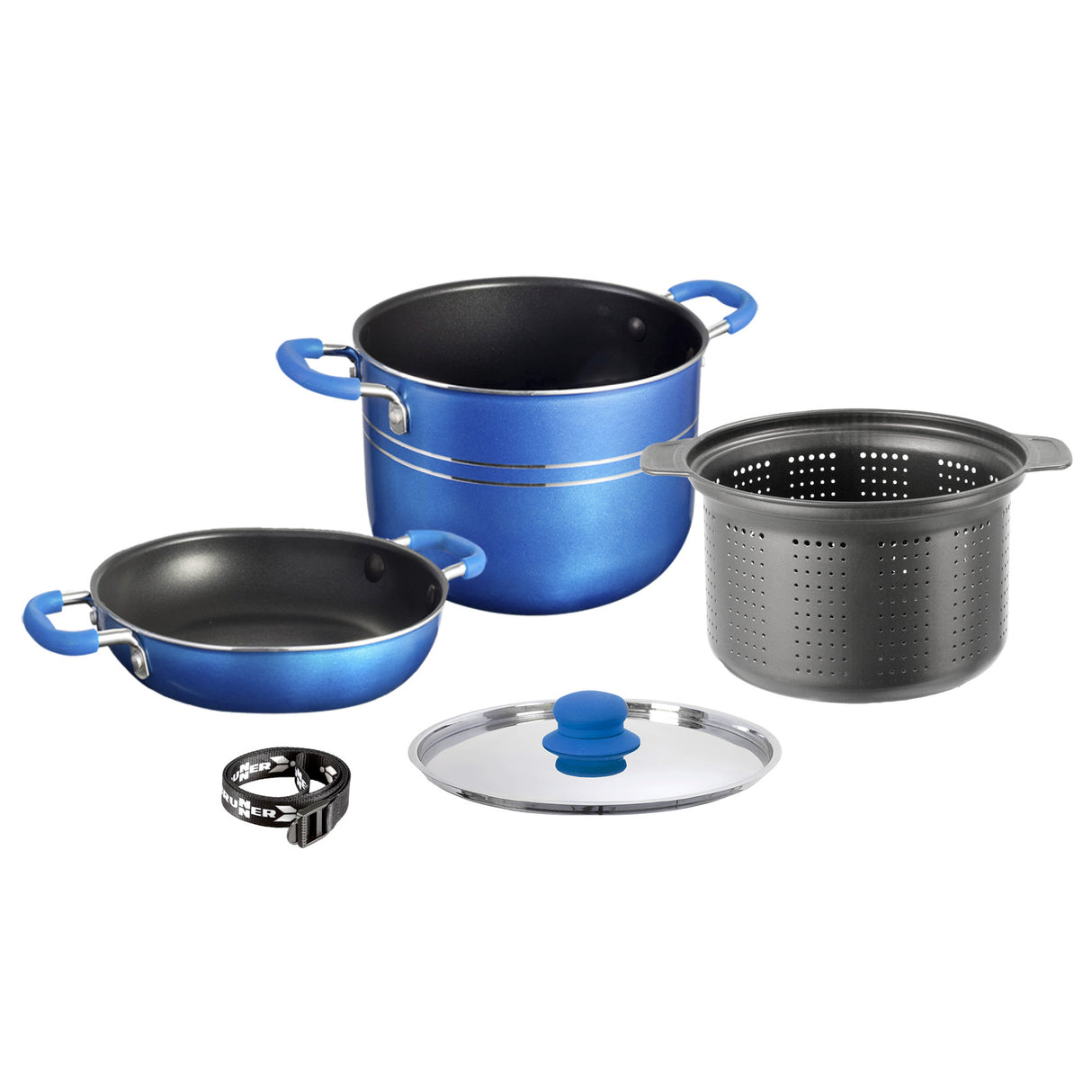 Brunner Popote Skipper 4+1 Juego de sartenes de camping