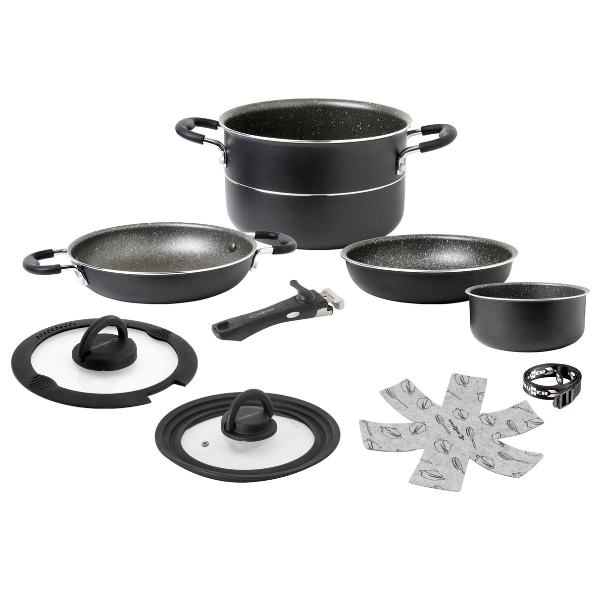Brunner Popote Pirate NG 7+1 Campingpfannenset 0806083N