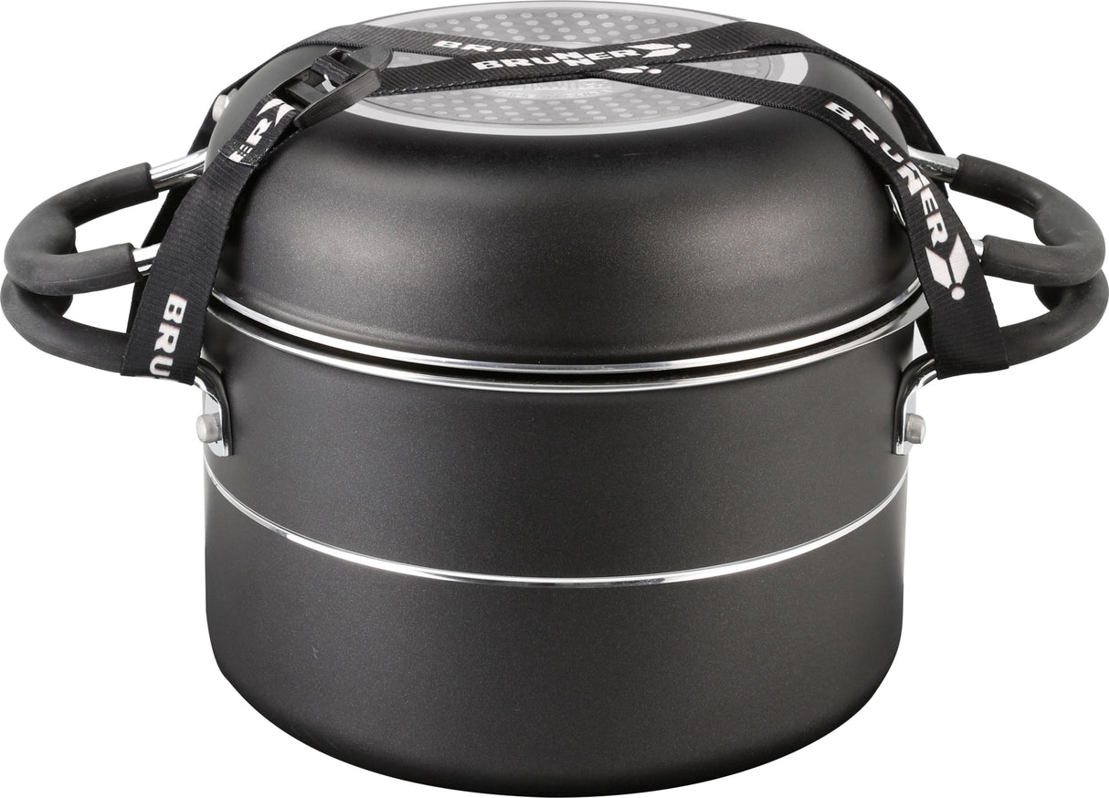 Brunner Popote Pirate NG 7+1 Juego de sartenes de camping 0806084N