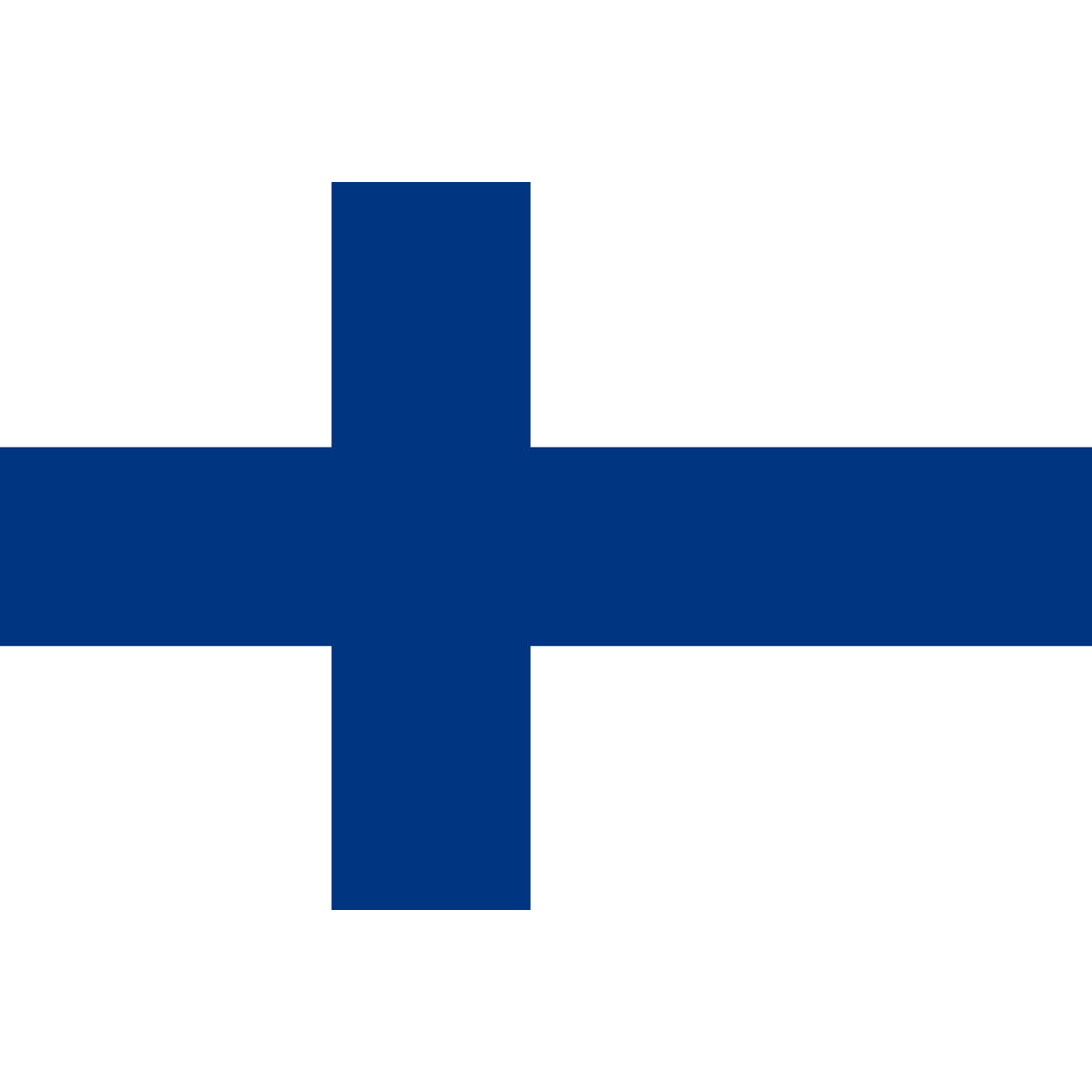 Trem Polyester Flag Finland