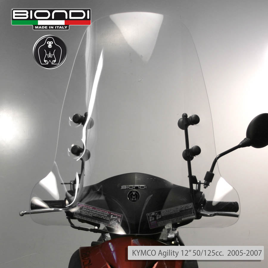 Biondi Parabrezza Pro Italjet R-Evolution Speedy Jet 50 cc 2009 - con Attacchi