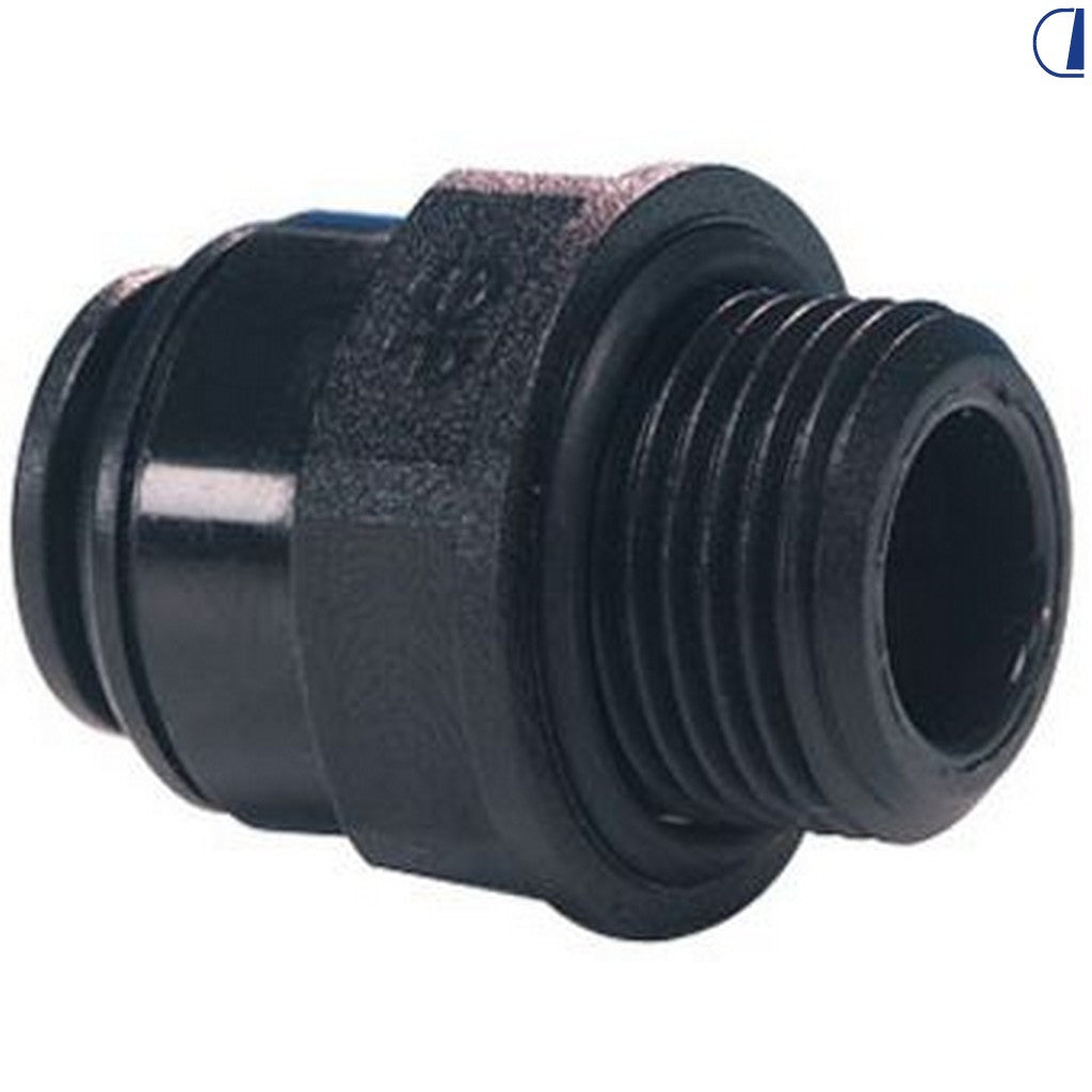 John Guest Terminale diritto a innesto rapido 10 mm – filetto BSP 3/8" M