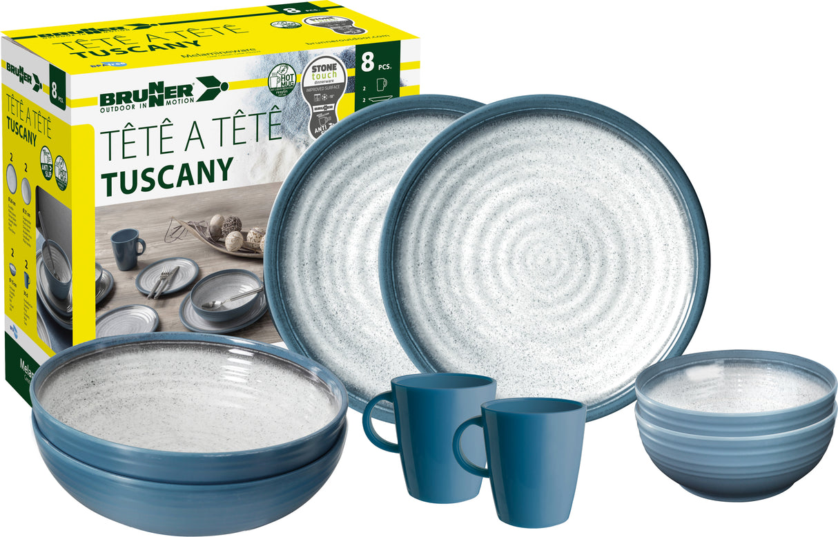 Brunner Tête-à-Tête-Set Toskana