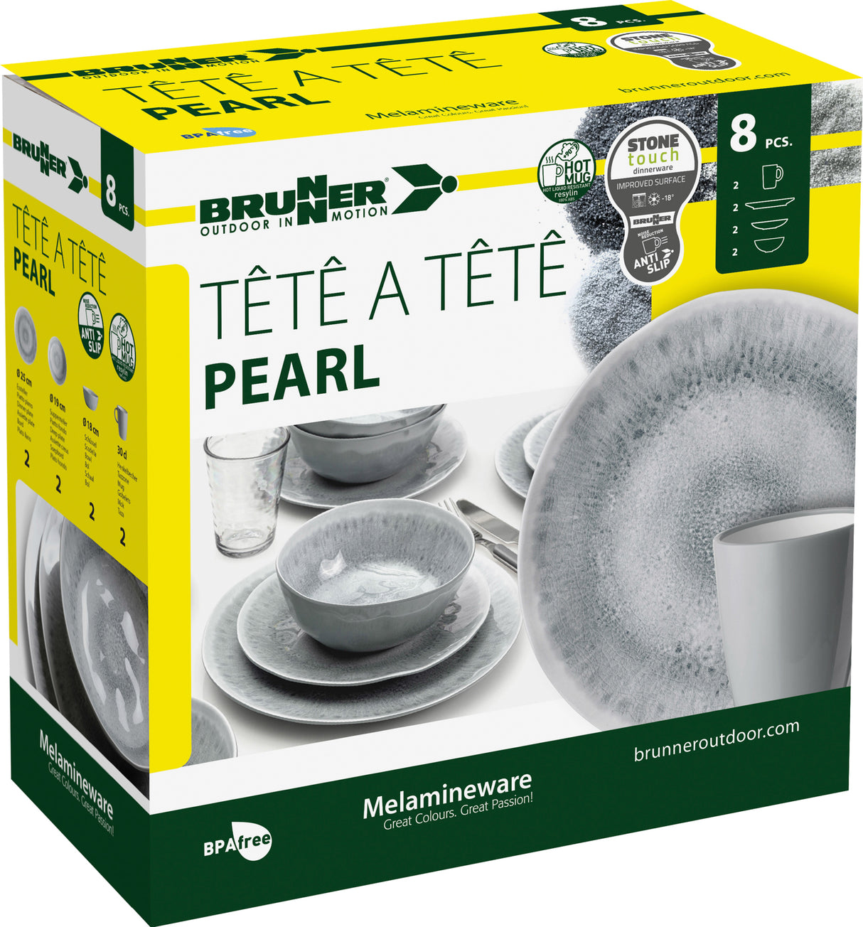 Brunner Tête-à-tête Set Perle