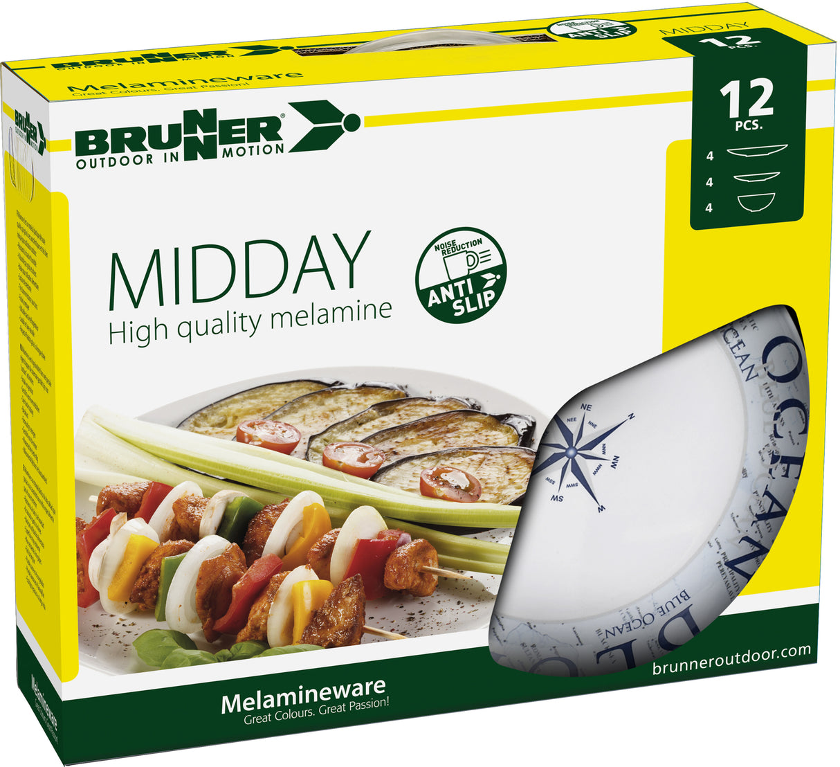 Conjunto Brunner Midday Azul Océano