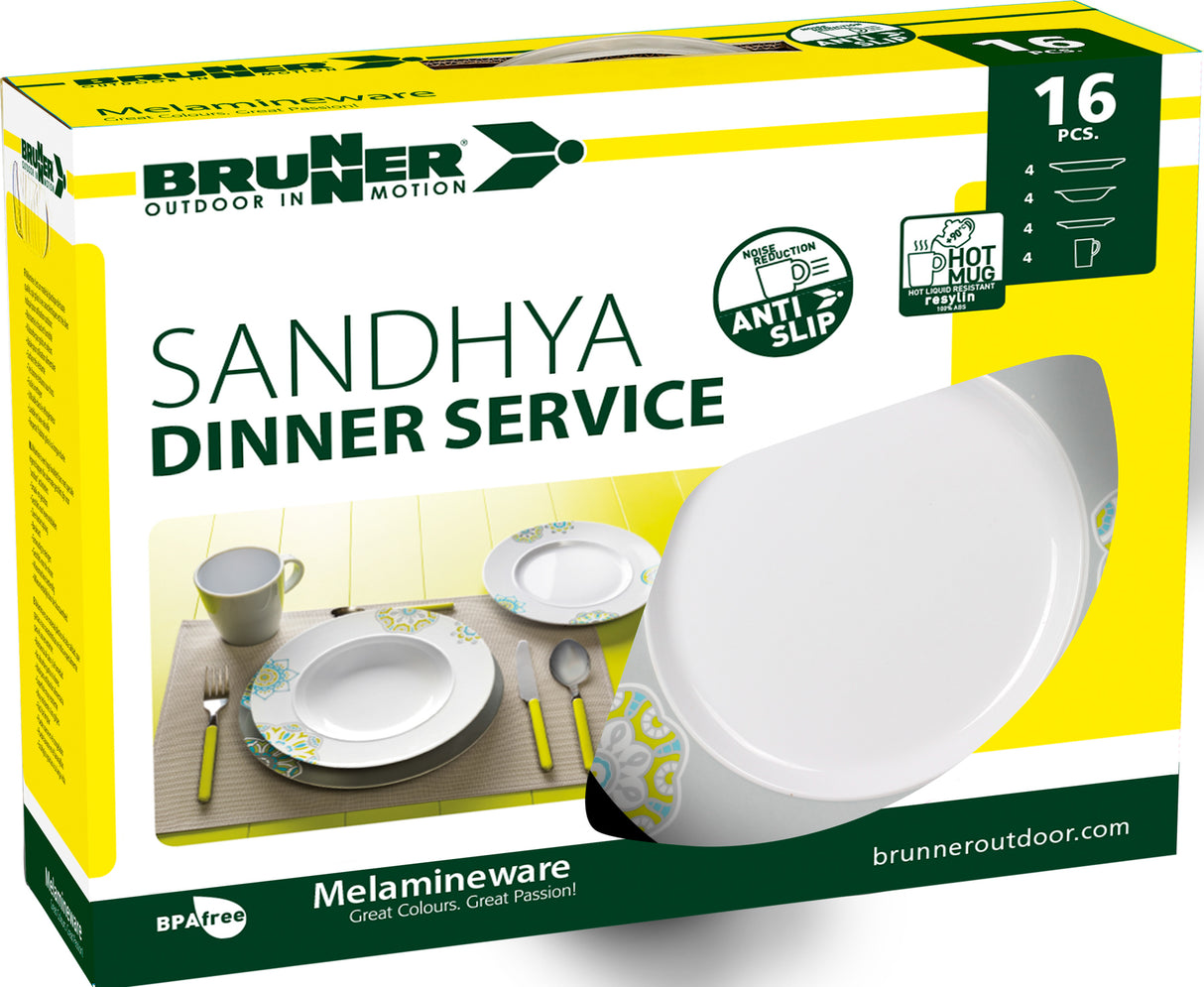 Servicio de cena Brunner Sandhya