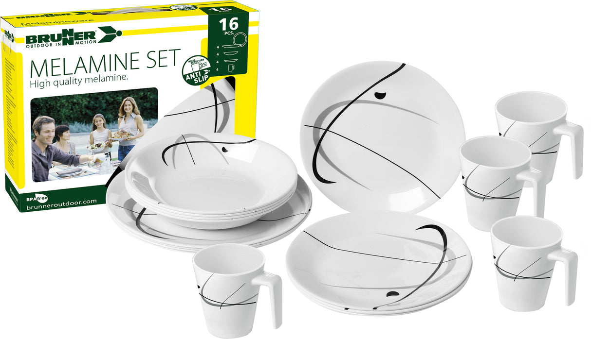Juego de melamina Brunner Serenade