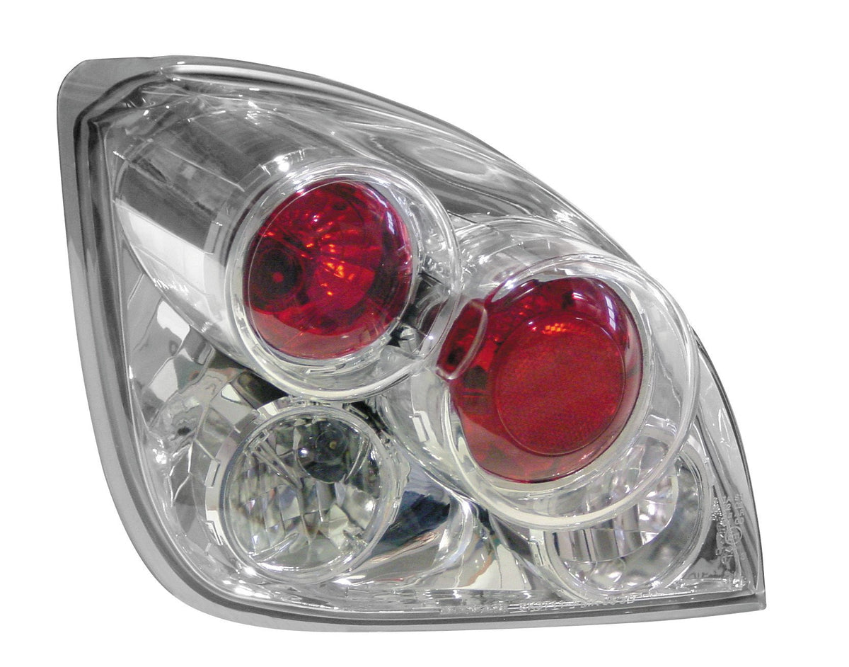 Pilot Coppia fanali posteriori - compatibile per Ford Fiesta IV (8/951/02) - Cromo