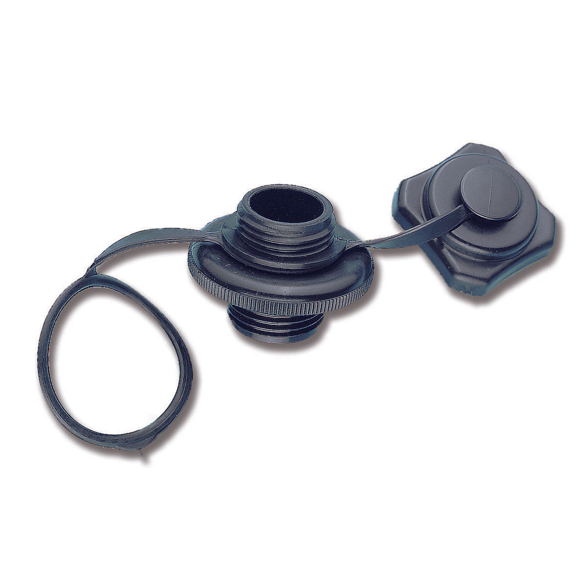 Trem Nylonventil für leichte aufblasbare Artikel, Stofflochdurchmesser 22 mm