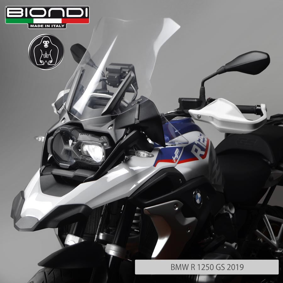 Biondi Cupolino Alto Trasparente Linea Gust BMW R1200GS e R1250GS - Large
