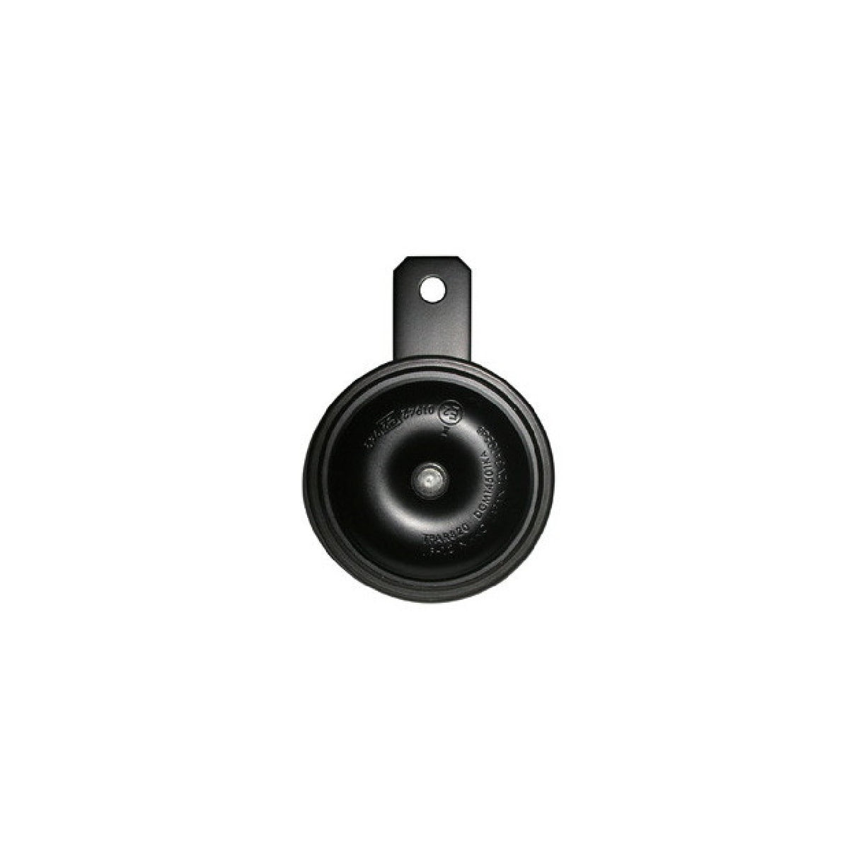 Claxon universal para motocicleta Nikko, color negro, 12 V CC, diámetro 82 mm, tono bajo