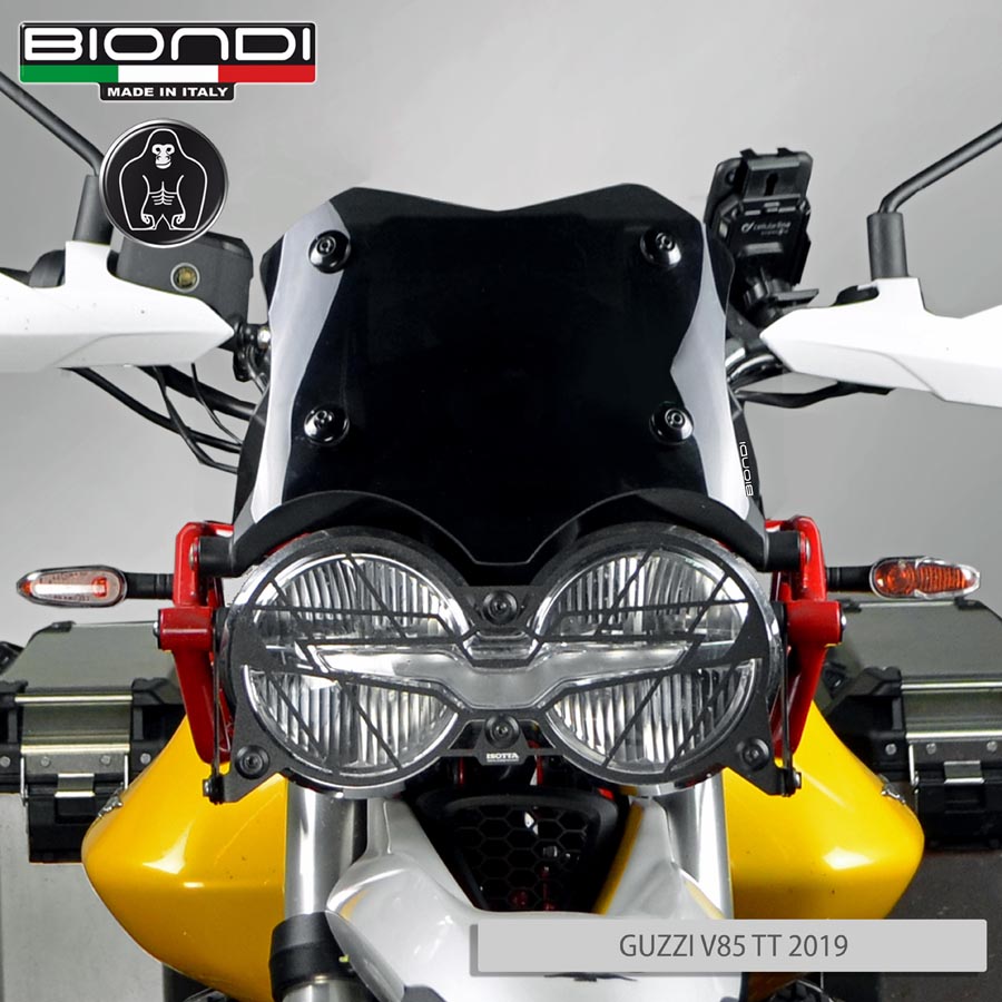 Biondi Cupolino Basso Sport Fumé Scuro Moto Guzzi V85 TT 2019-2024