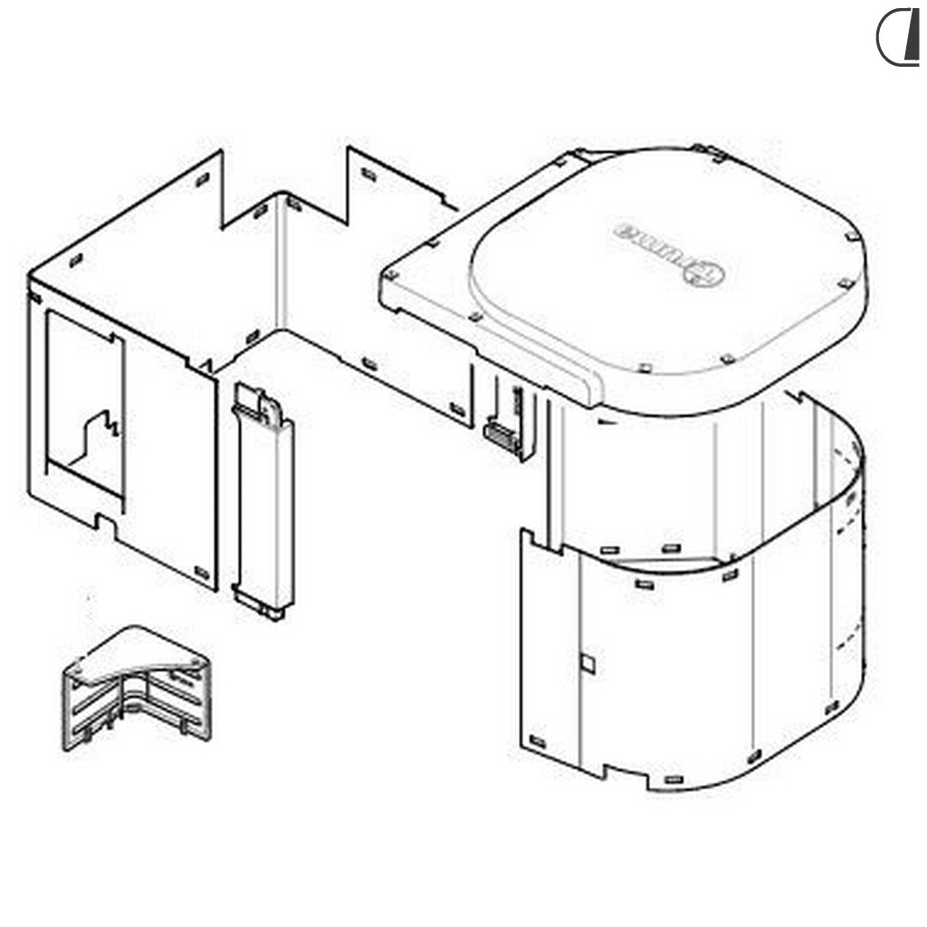 Truma Involucro completo per boiler serie BG (da 01/2015)