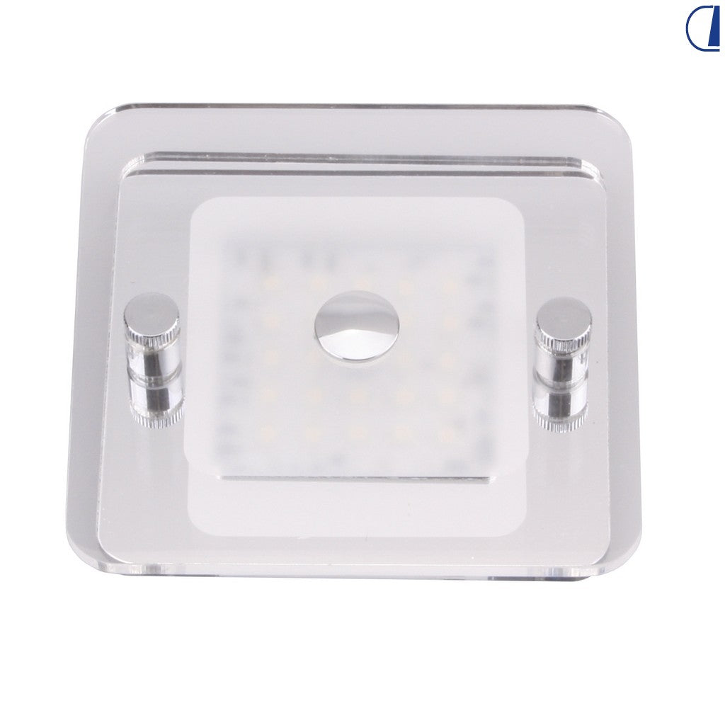 Plafoniera LED da soffitto Nightlight 1 luce notturna blu 12V 2,5W