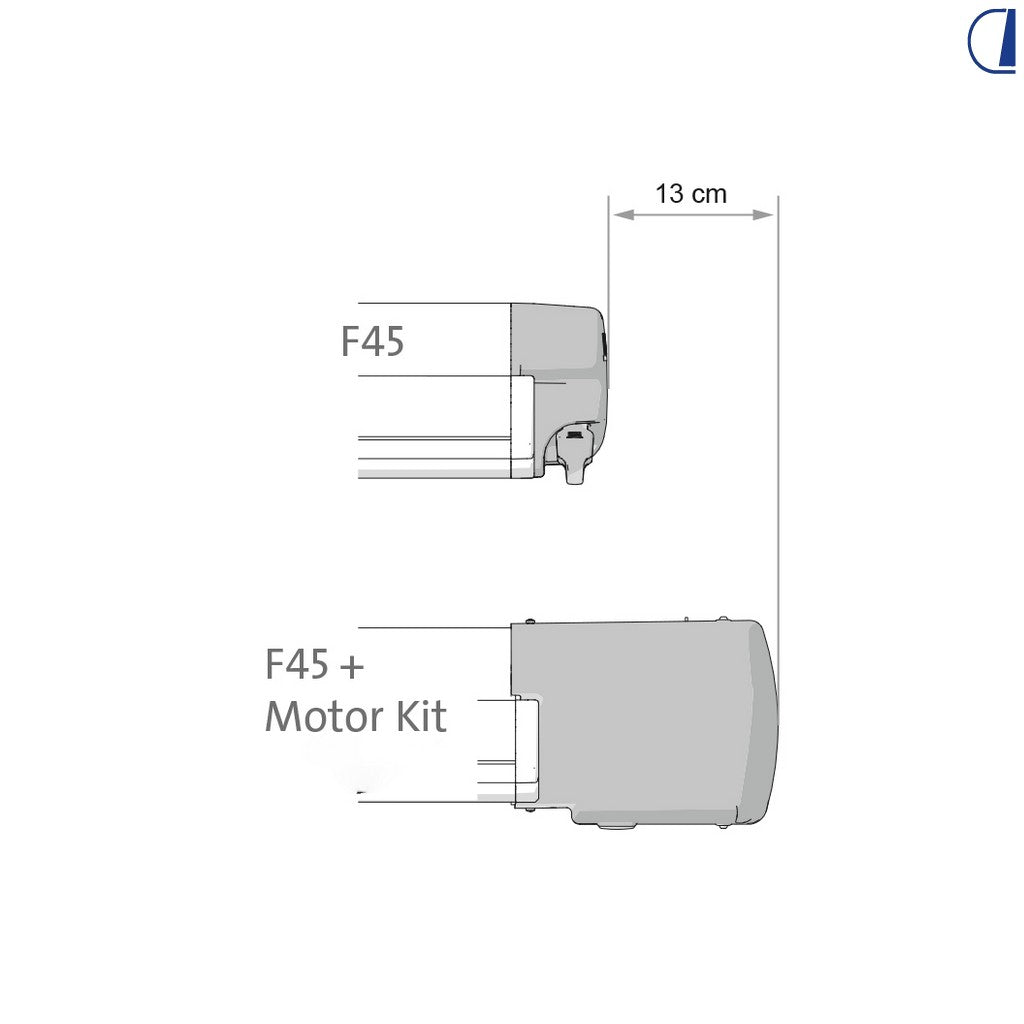 Fiamma Motor Kit Advanced per tendalino F45S, bianco polare