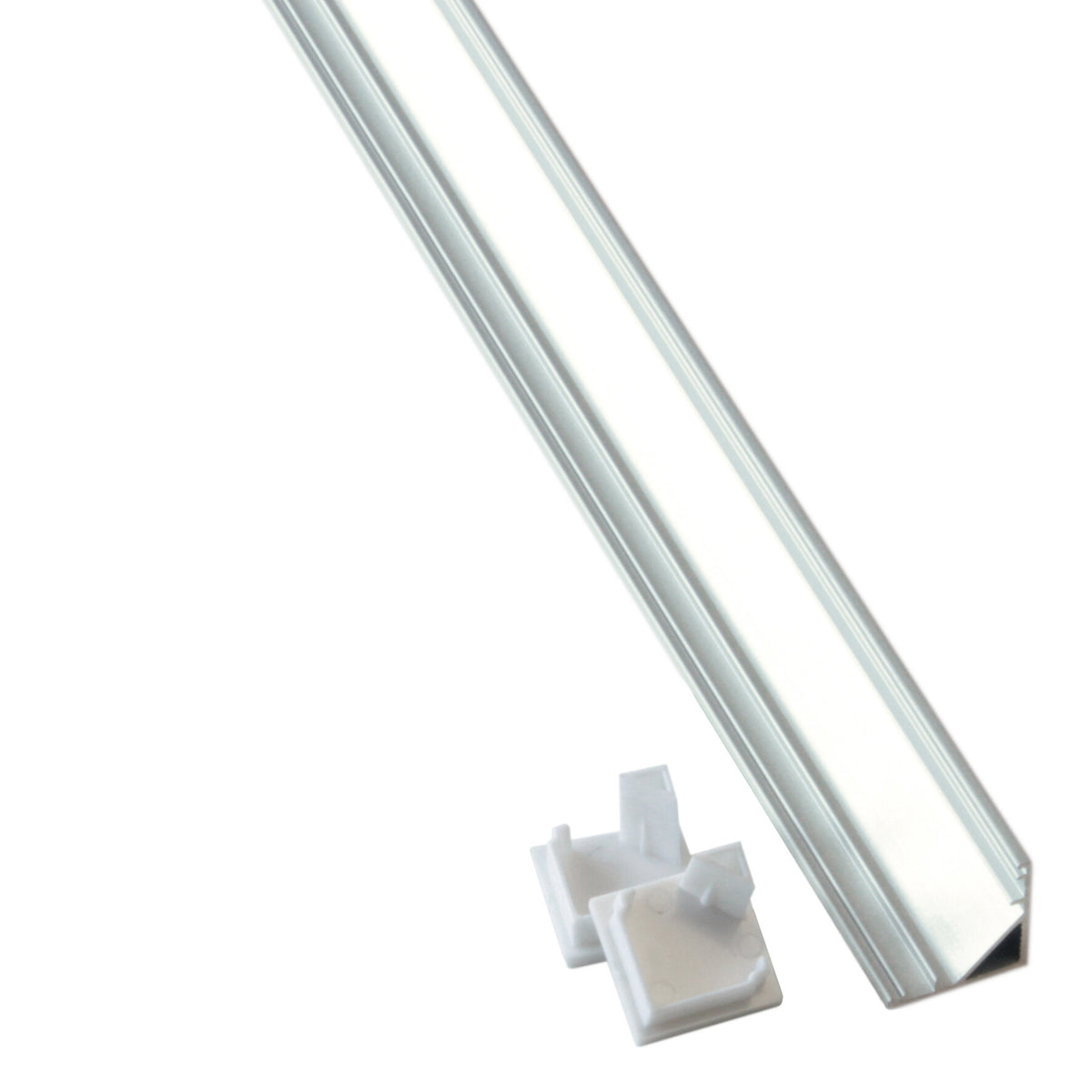 Profilo in alluminio 45° per tubo flessibile 200 NFA6D e 200 NFA4.5D – 101 cm